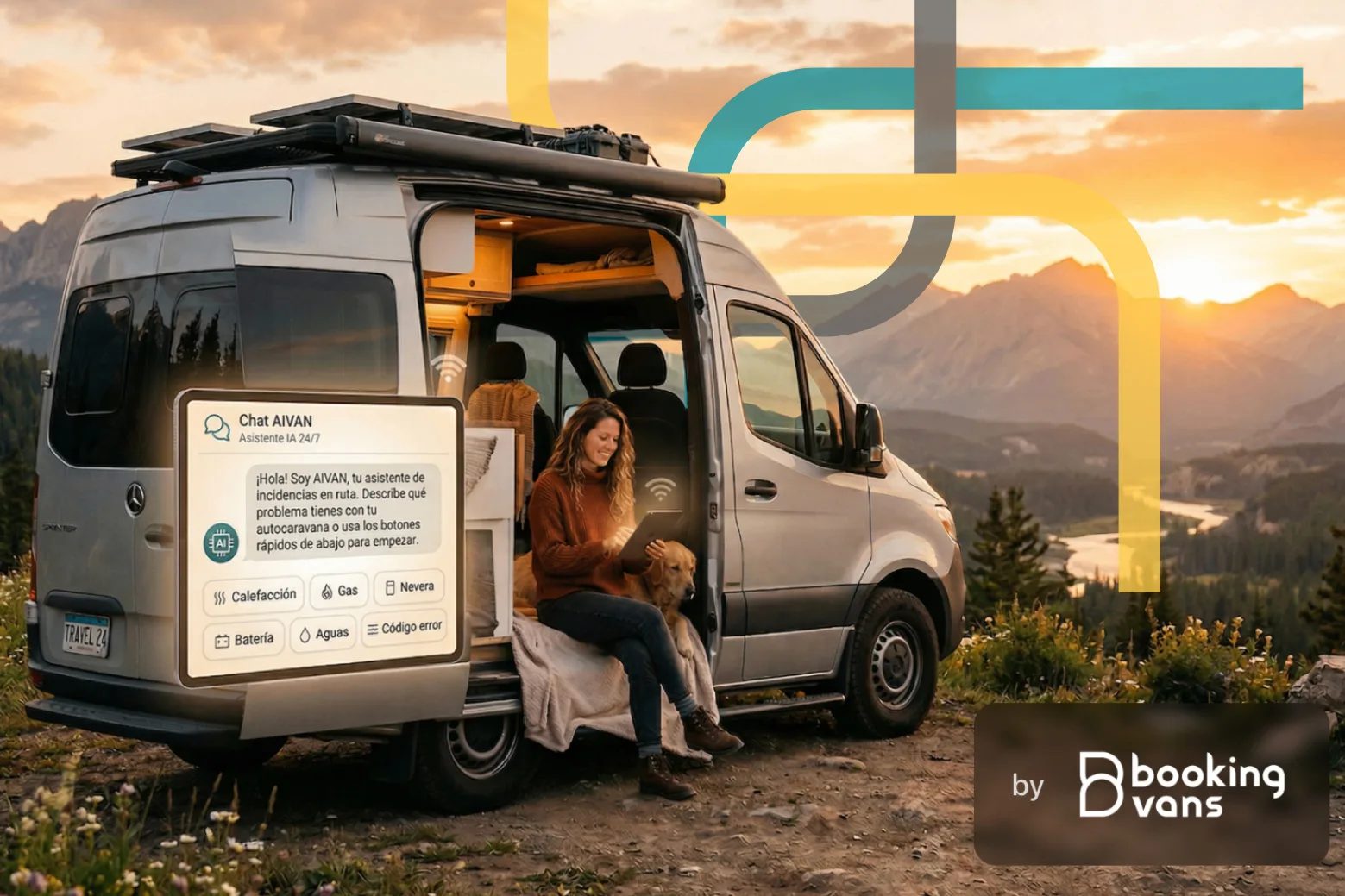 Autocaravana Bookingvans de viaje por Europa