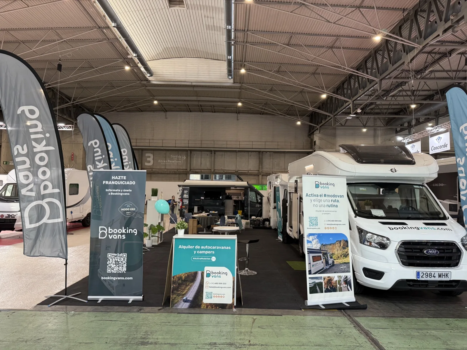 Bookingvans en el Salón del Caravaning de Barcelona 2025
