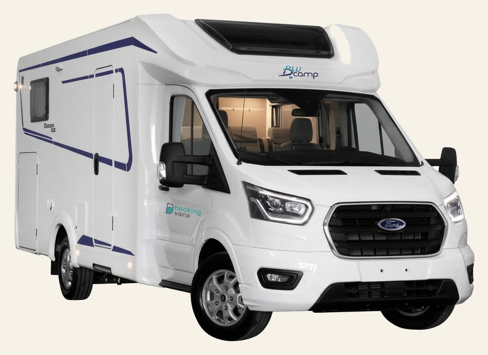 Blucamp Ocean 525 en Bookingvans Almería