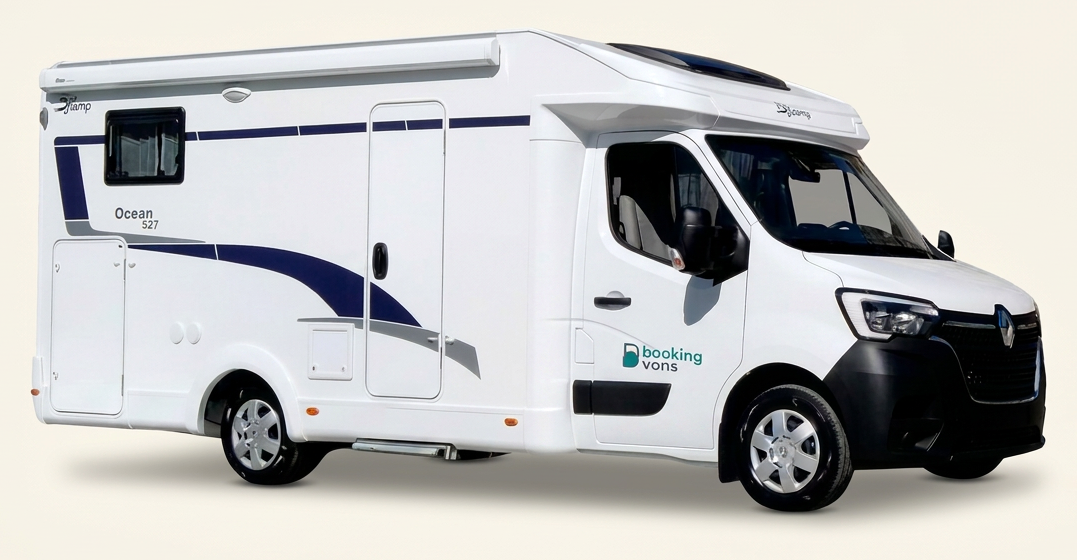 Blucamp Ocean 527 A en Bookingvans Almería