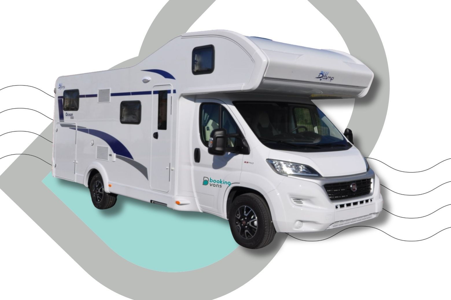 Autocaravana Blucamp ocean 650 en alquiler