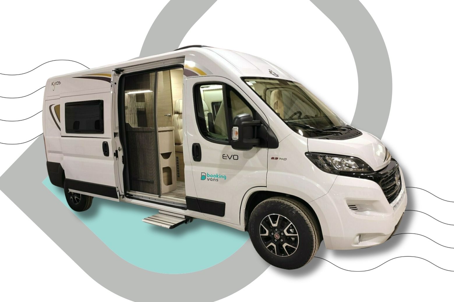 Camper kyros5 evo blanca